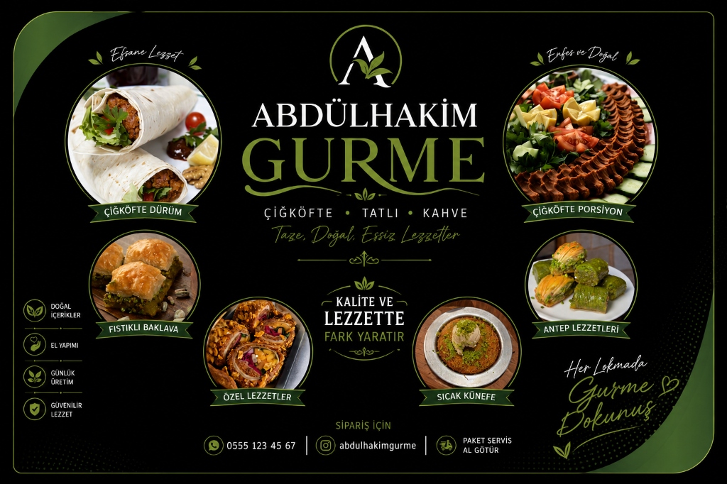 Abdülhakim Gurme Broşür